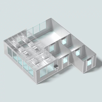 購入 Huuao Customized Solution Class 8 Prefabricated 50mm Sandwich Panel Modular Cleanroom GMP Workshop for Cosmetics or Food Factory online manufacture