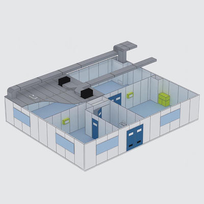 購入 Huaao Cleanroom Supply Portable Clean Room Class 100 Modular Cleanroom OEM Clean Class 100 Modular Cleanroom/ISO 5 ISO 7 Clean Booth online manufacture