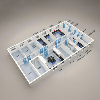 購入 Huaao Modular Cleanroom Design and Manufacturing Cost Effective Class100~Class100000 Clean Room Dust Free Clean Room Modular Cleanroom online manufacture