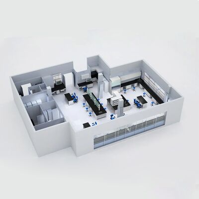 購入 HUAAO モジュラークリーンルーム 病院用 垂直HEPAフィルター ラミナーエアフロー 耐火性 環境に優しい 作業場 ミニマリストデザイン オンライン製造