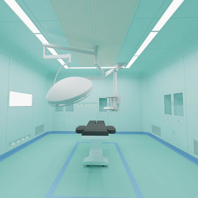 HUAAO Modular Cleanroom ISO5 Certified One-Stop Customized Solution Modern Hospital Operating Theaters Workshop Eco-Friendly