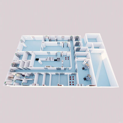 ハワオ モジュール式クリーンルーム 検査室 クリーンルーム 病院 コンピュータ室 食品加工